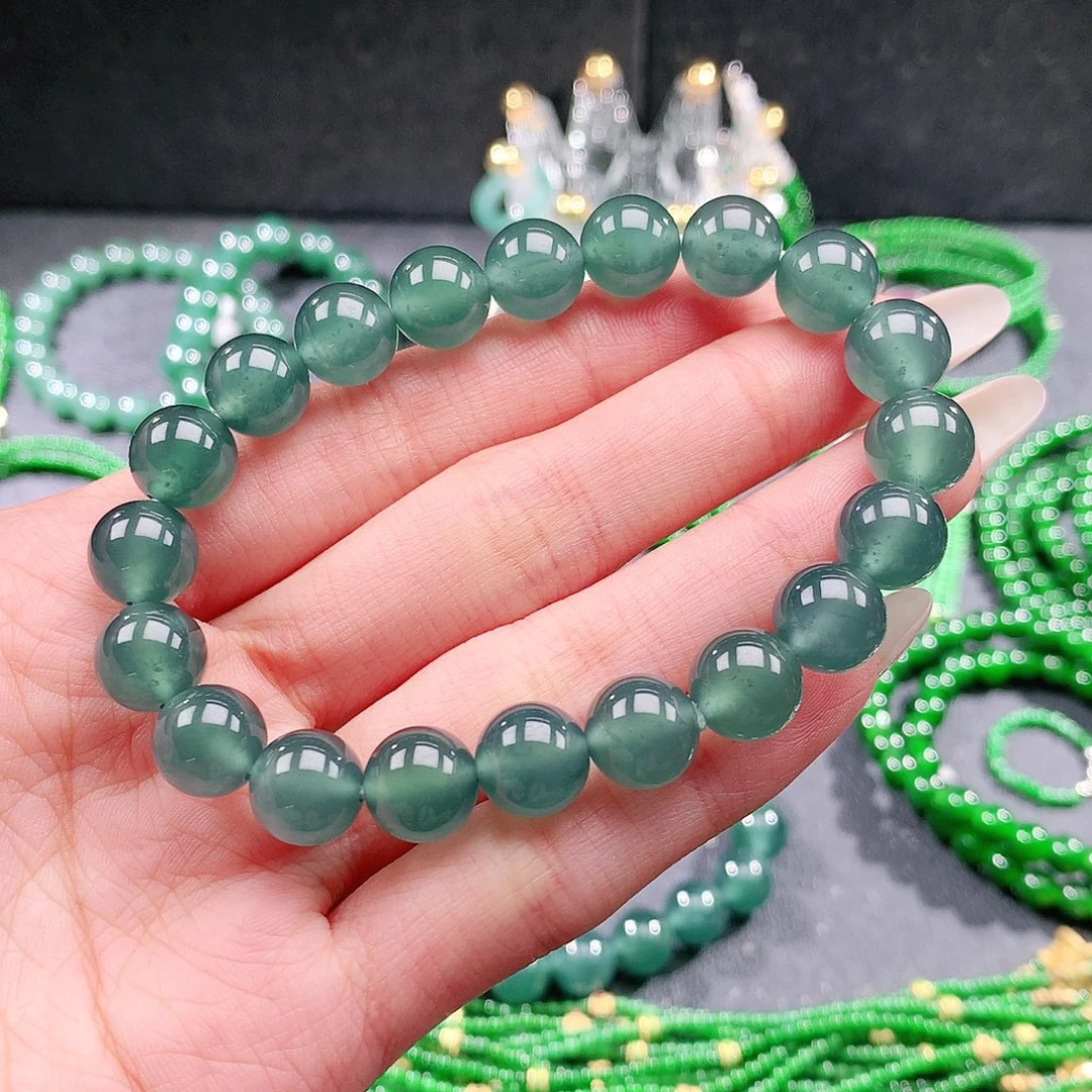 翡翠未镶嵌手串手链