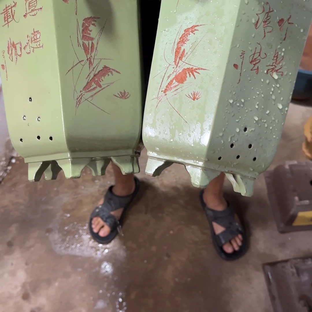 紫砂花盆口径20.22口径