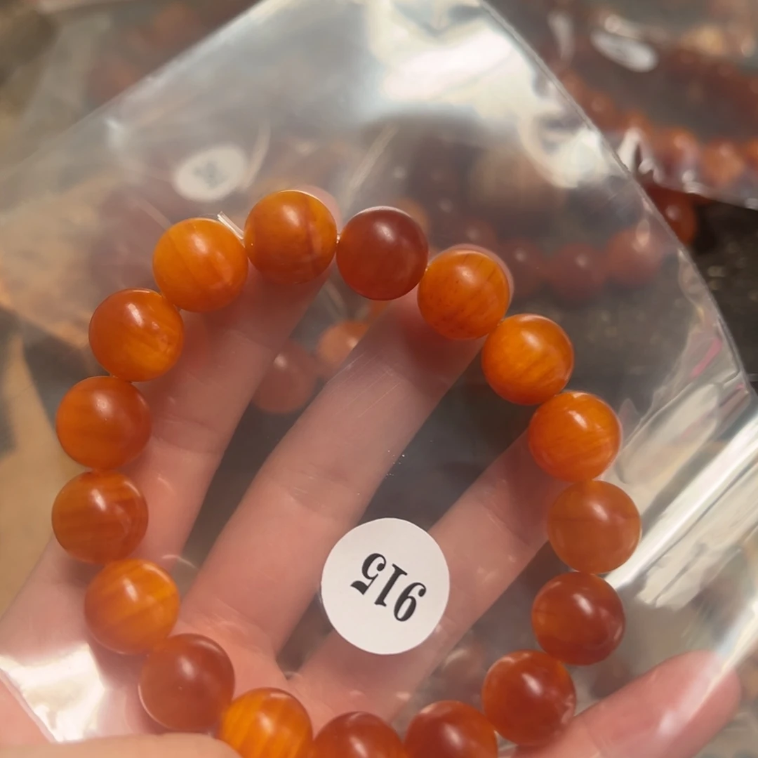 松木（琥珀木）手串/手链915包浆1.3