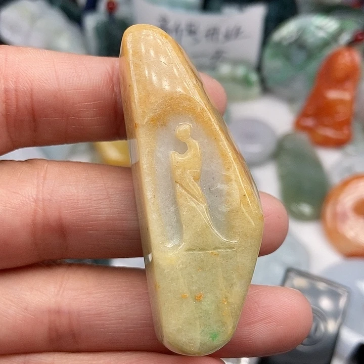 未镶嵌挂件翡翠翡翠