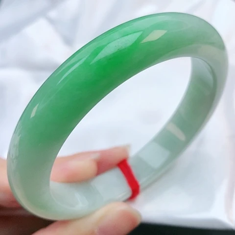 未镶嵌手镯翡翠57圈口882923