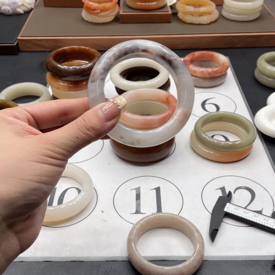 查罗石手镯未镶嵌丝**缘