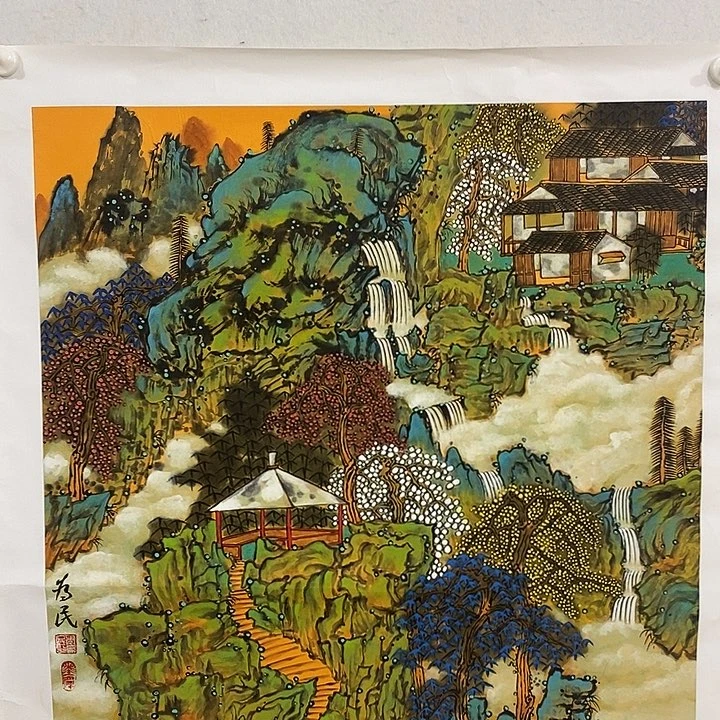 国画书画作品多次参加全国书画大展