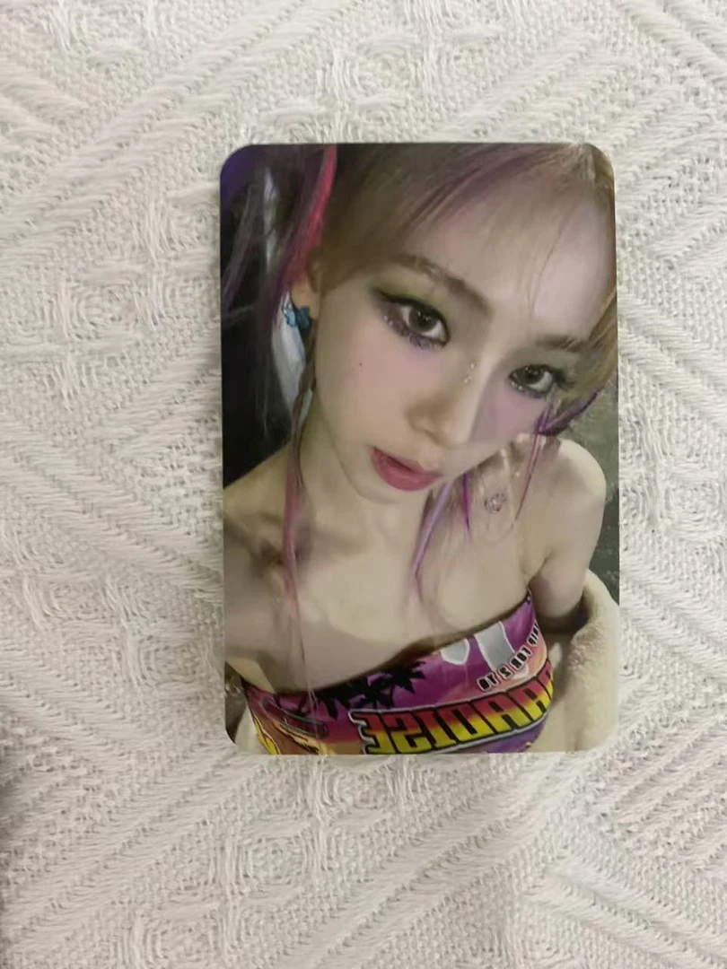 aespa 星河sr特典 珉门 spicy karina 柳智敏小卡珉门柚中文卡背