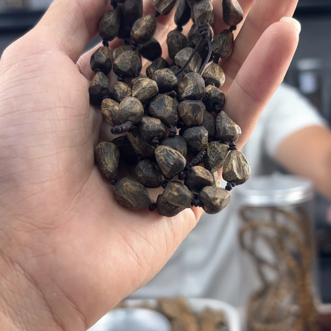 手串沉香奇楠沉香沉水树丁多圈多样性发一