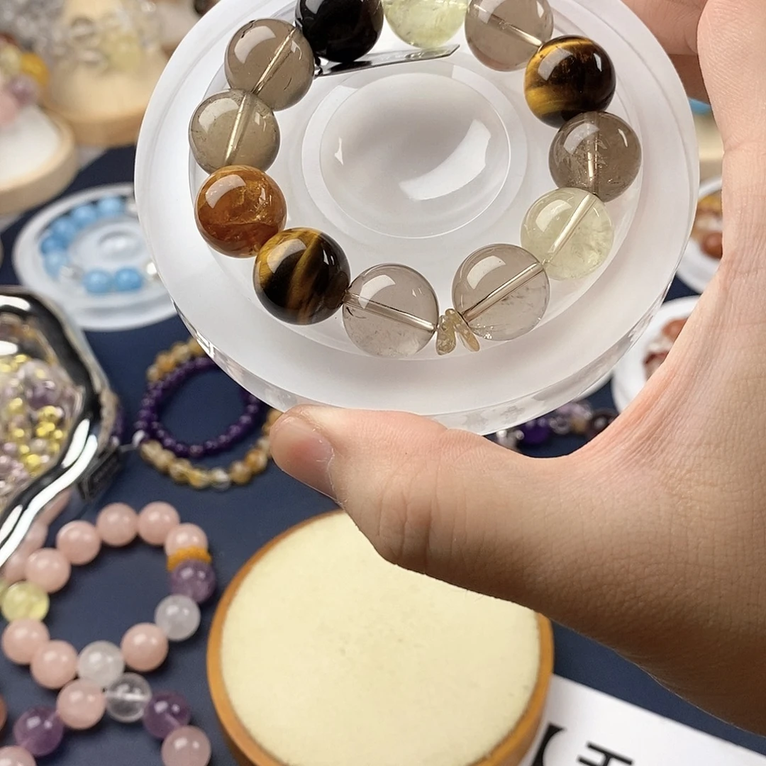 银S925镶嵌手链水晶