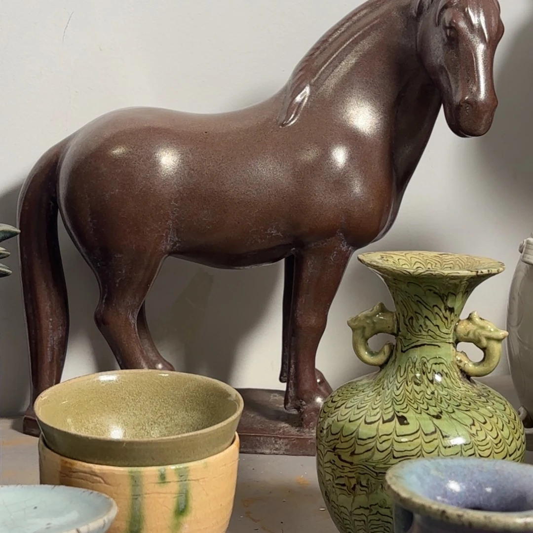 东***珠瓷片器型美观大方美观