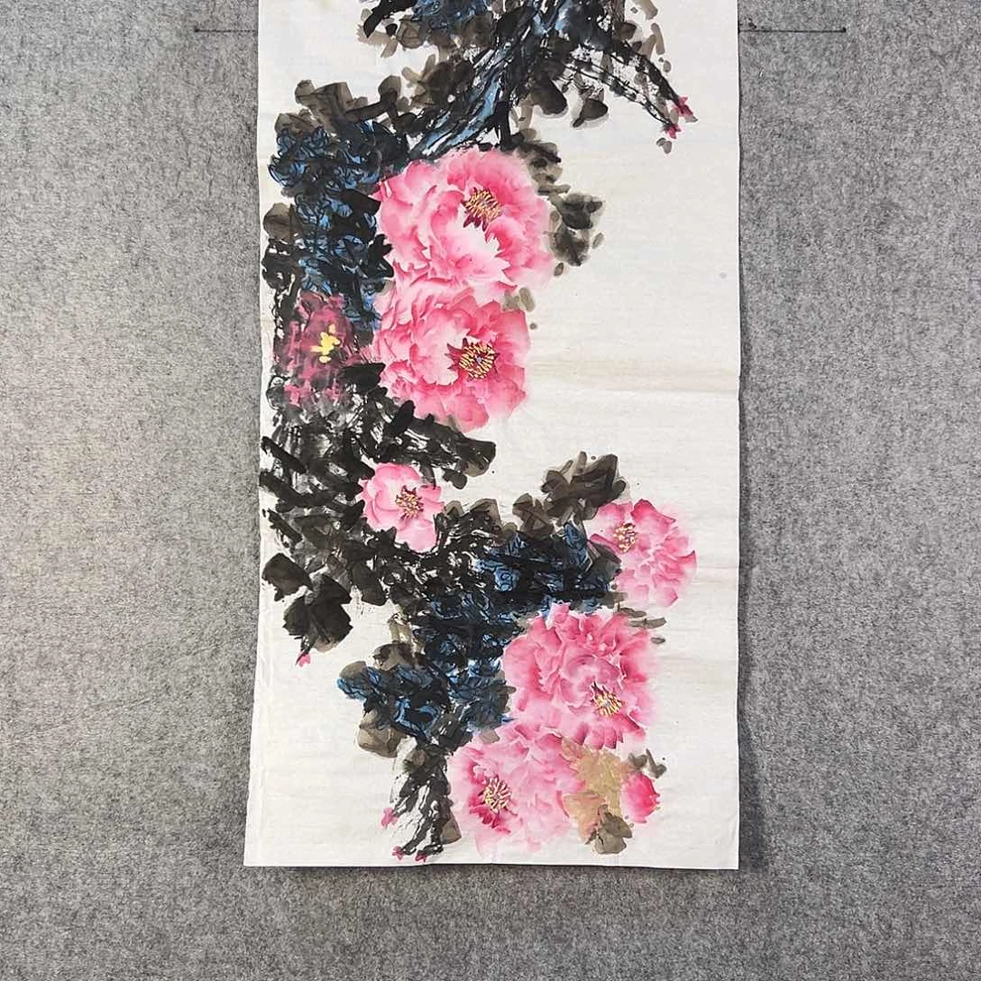 国画839 花鸟在此鸣叫的日子