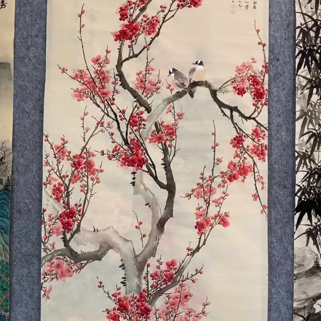 肖***亮国画喜上眉梢国画作品