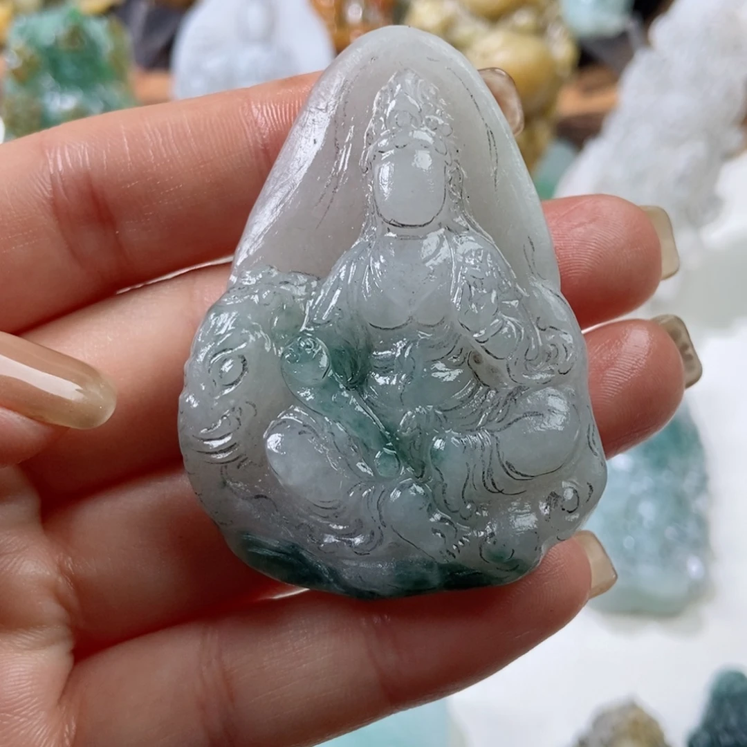 定制翡翠未镶嵌翡翠a货