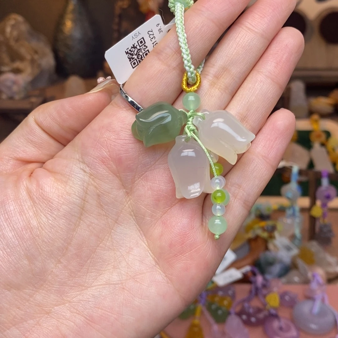 玛瑙/玉髓未镶嵌车挂