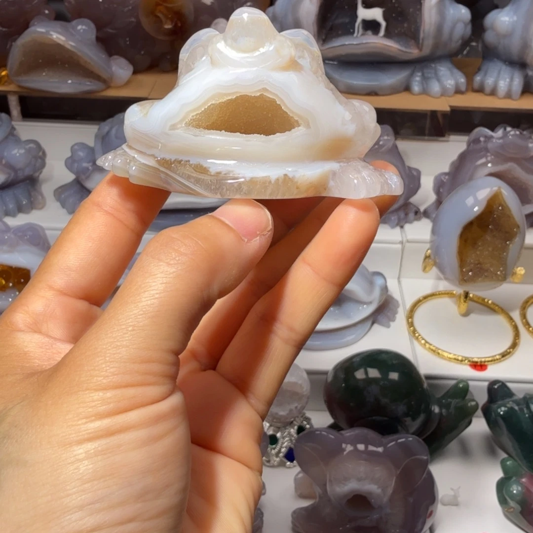 玛瑙/玉髓未镶嵌摆件
