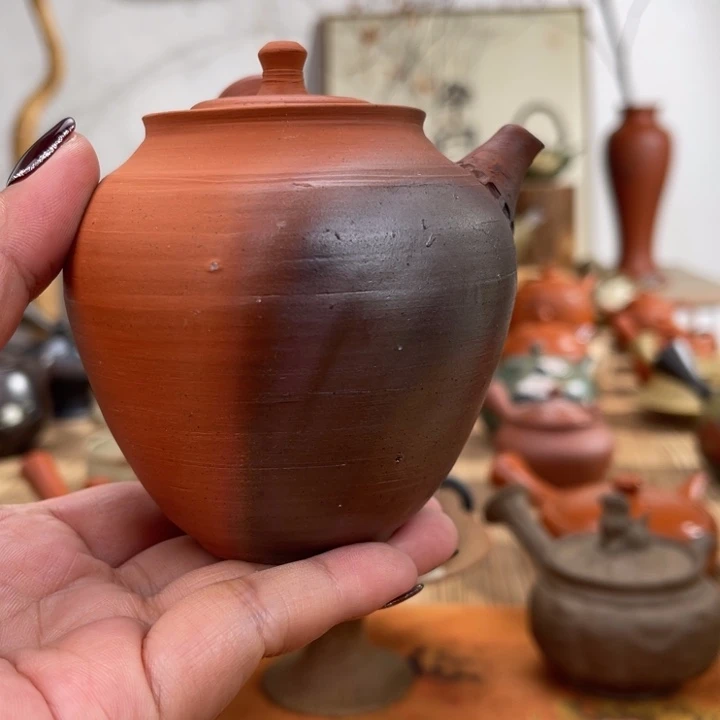 比****人常滑秀山手作茶壶