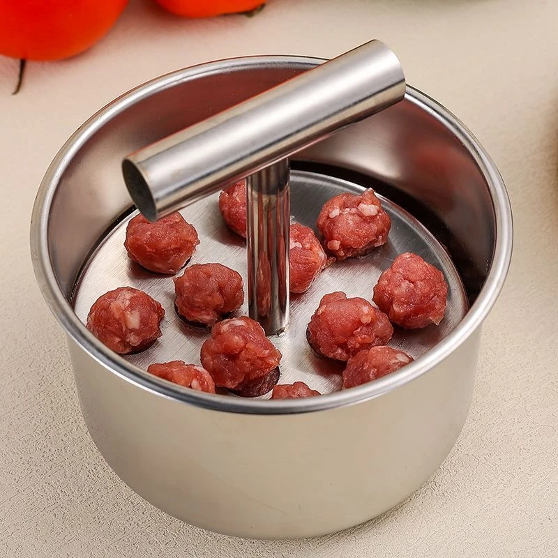 新款丸子制作器手压式食品级家用厨房摆摊寿司鱼丸肉丸快速制丸器