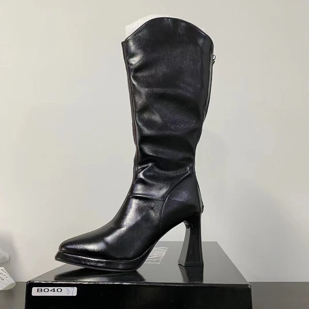 【清仓】2025小个子厚底平增高百搭女鞋B040