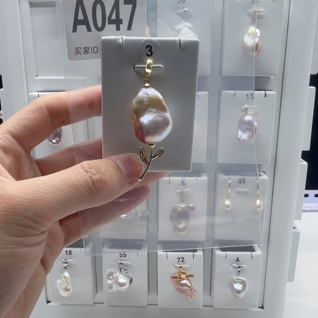 合金颈饰淡水珍珠