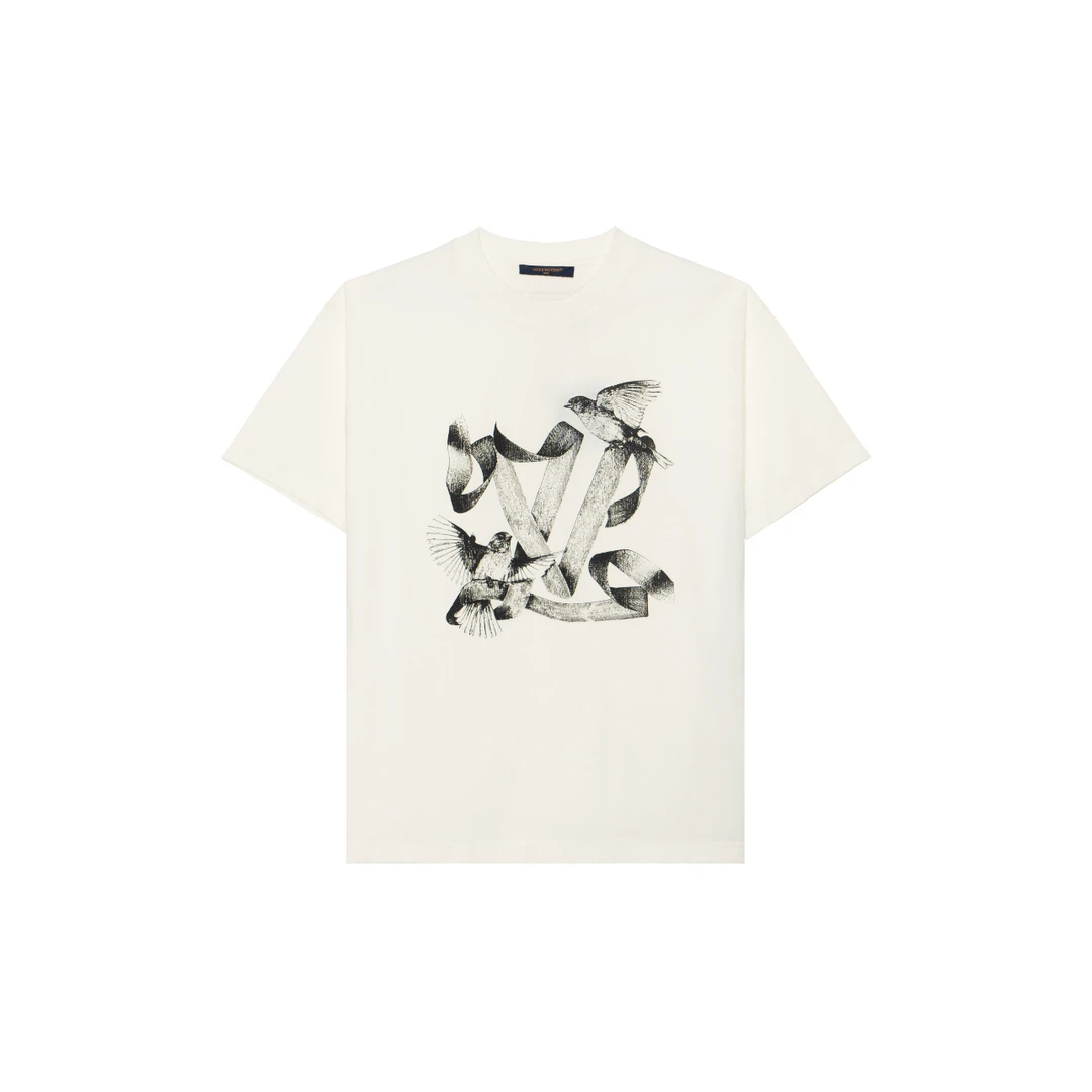 全新未使用 LouisVuitton/路易威登 L码/飘带短袖