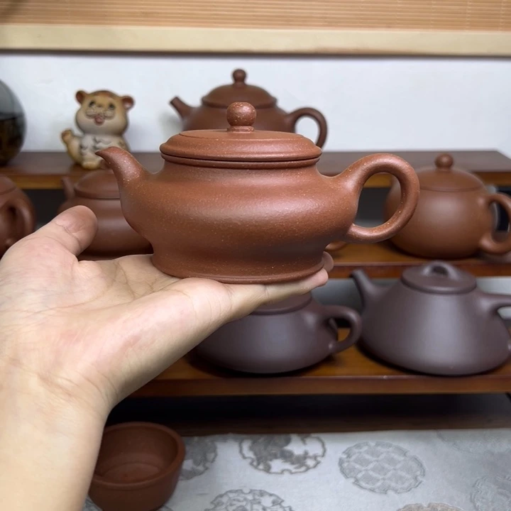 1紫砂水扁。   160cc