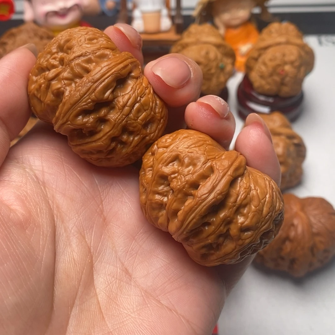 追***想核桃文玩核桃元宝