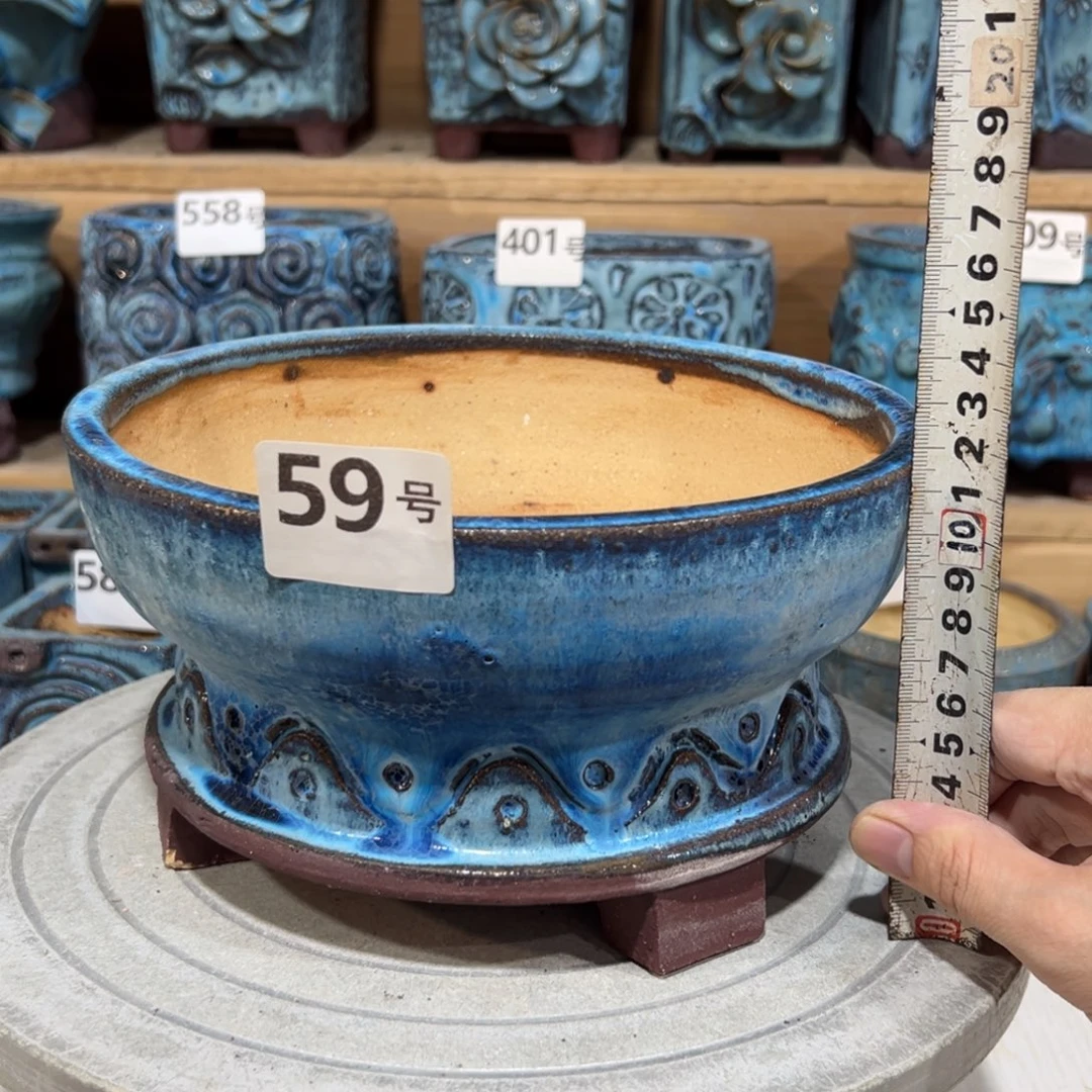尚雅陶坊多肉花盆，内口19.5
