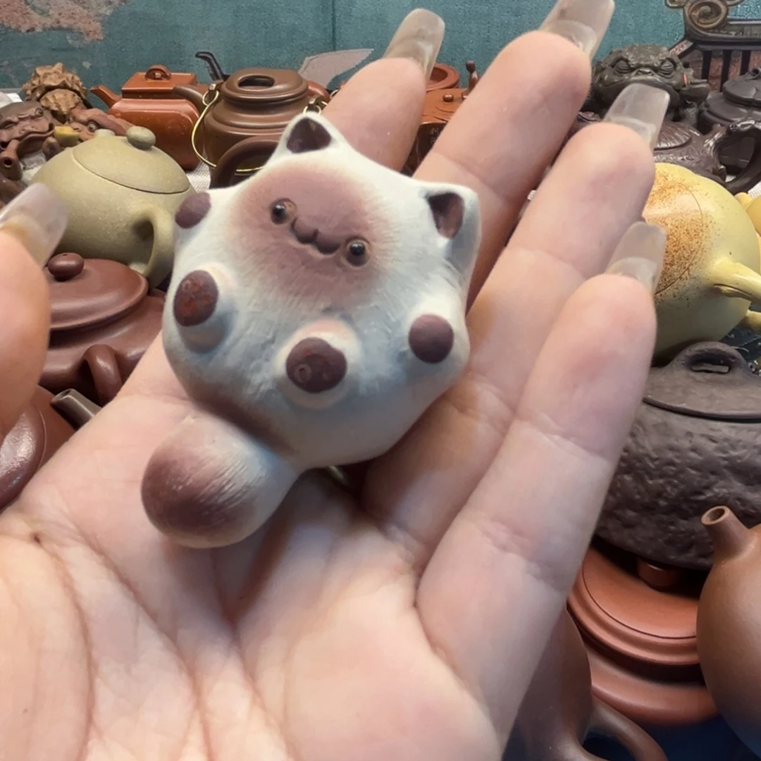 紫砂雕宠小器高品