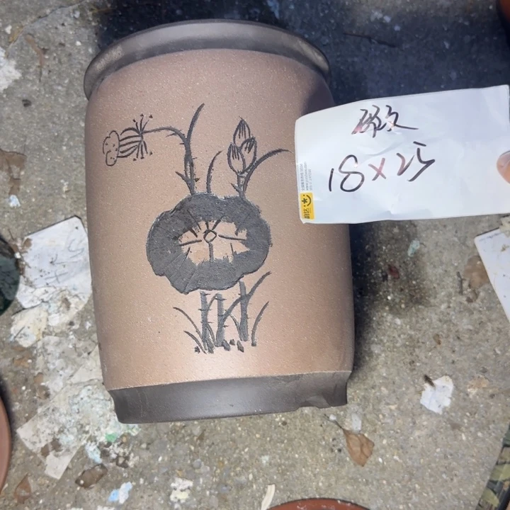 紫砂花盆特价清仓
