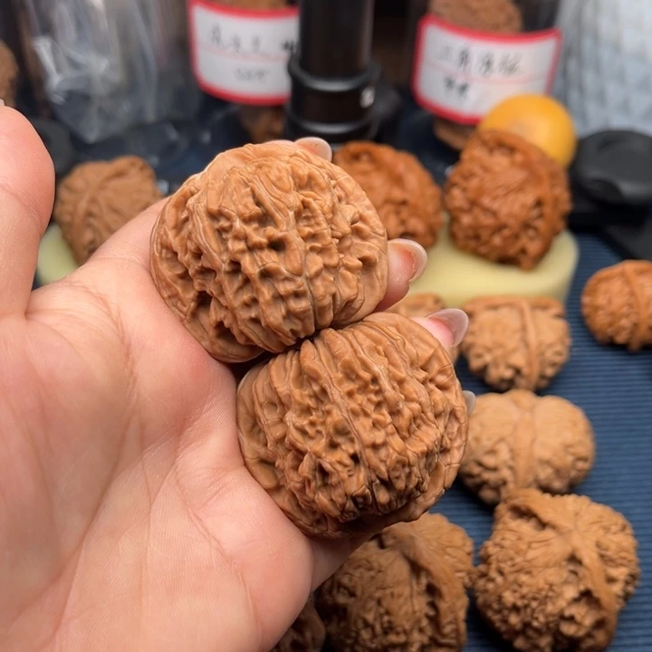 吊坠文玩核桃四座楼45