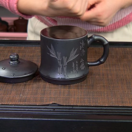 茶杯紫砂高货放漏