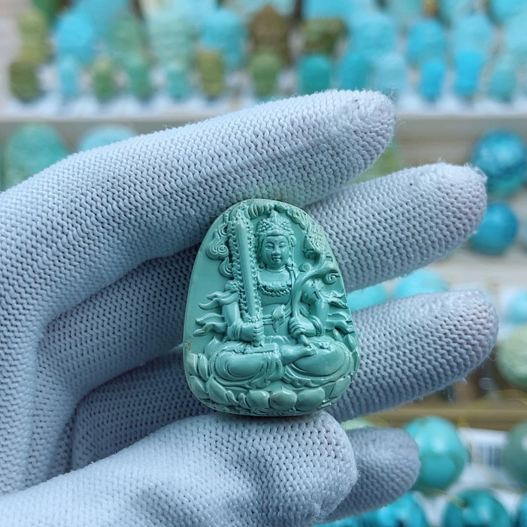 绿松石未镶嵌珠宝奇石