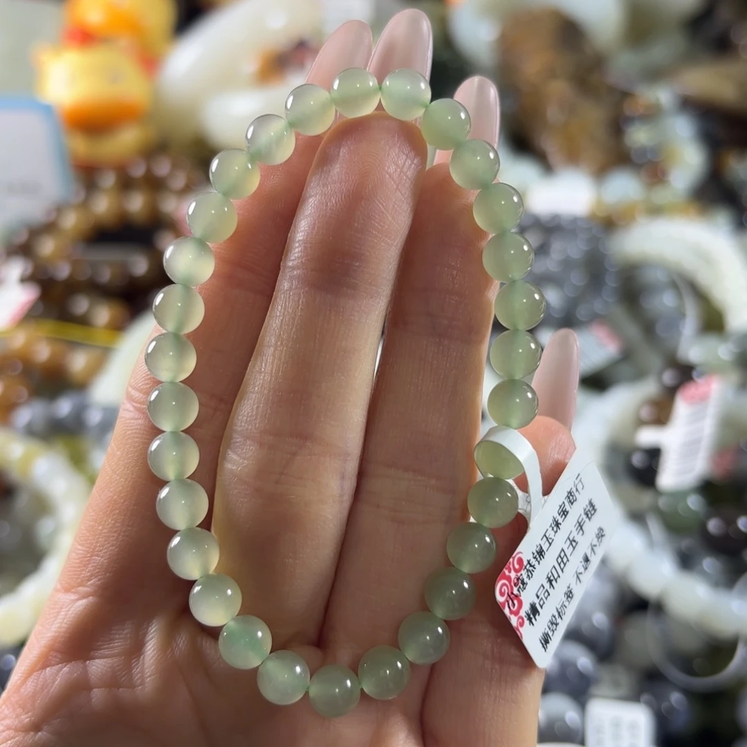 和田玉未镶嵌手串131