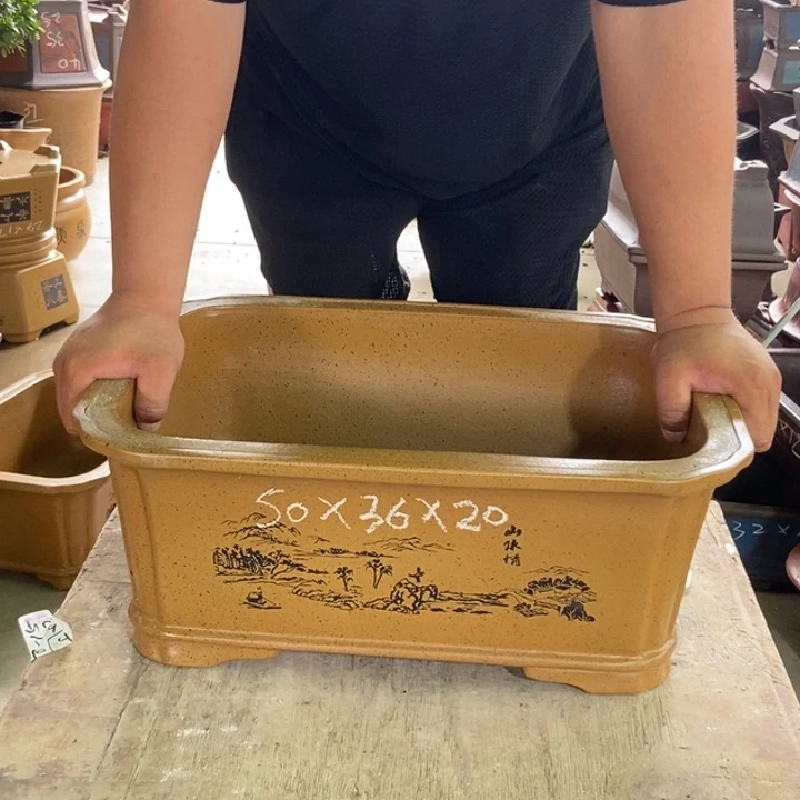 紫砂花盆紫砂紫砂