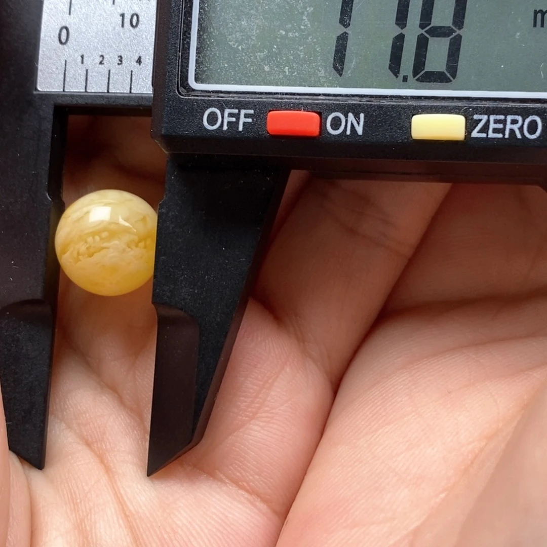 琥珀未镶嵌珠宝奇石蜜蜡圆珠