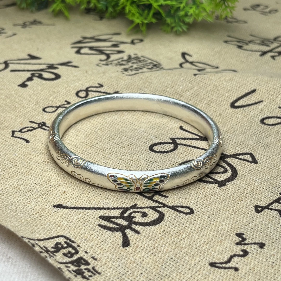 祥云蝴蝶手镯B110