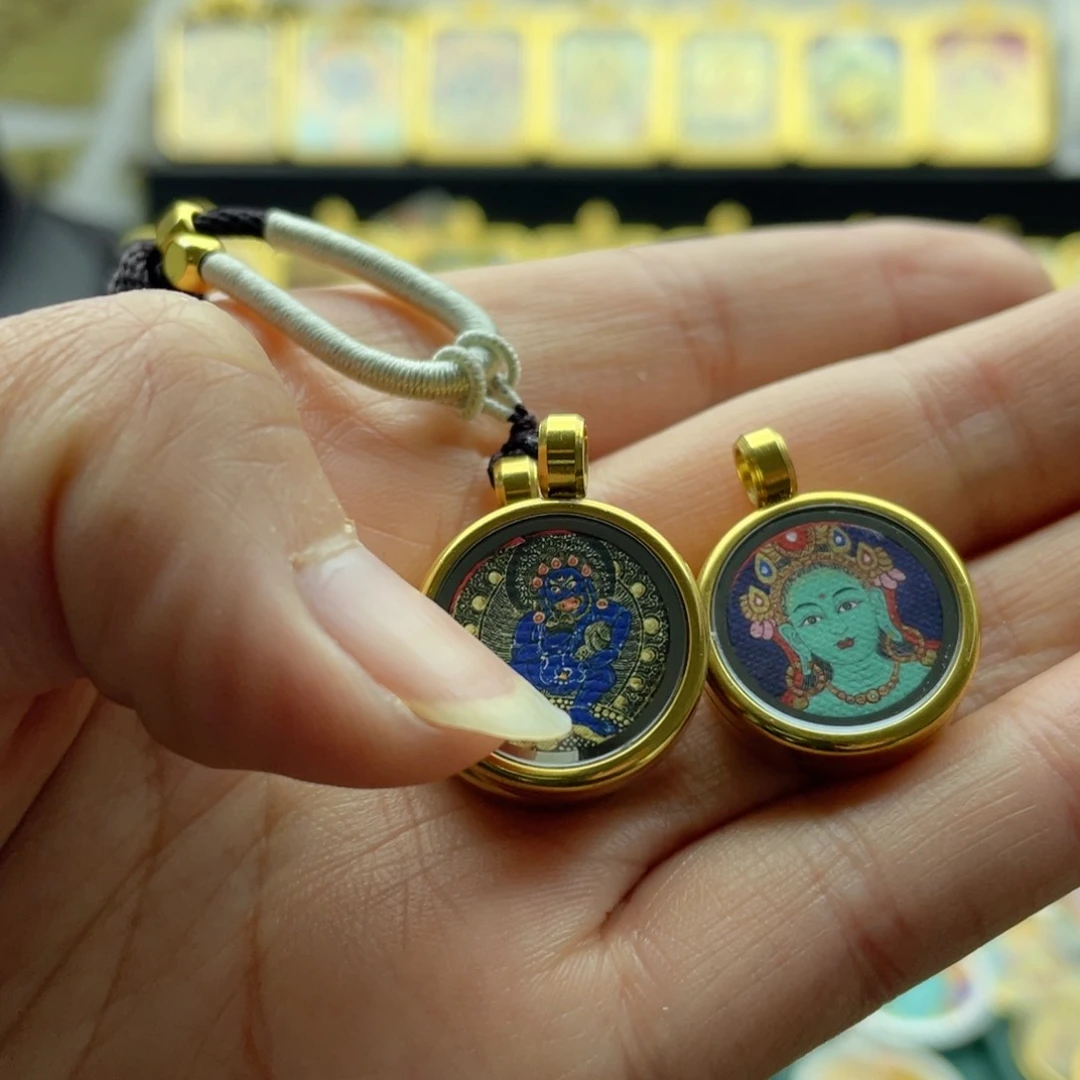 吊坠平*线唐卡等多种形式的艺术