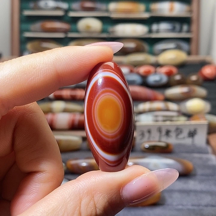 玛瑙/玉髓未镶嵌吊坠(不含链)