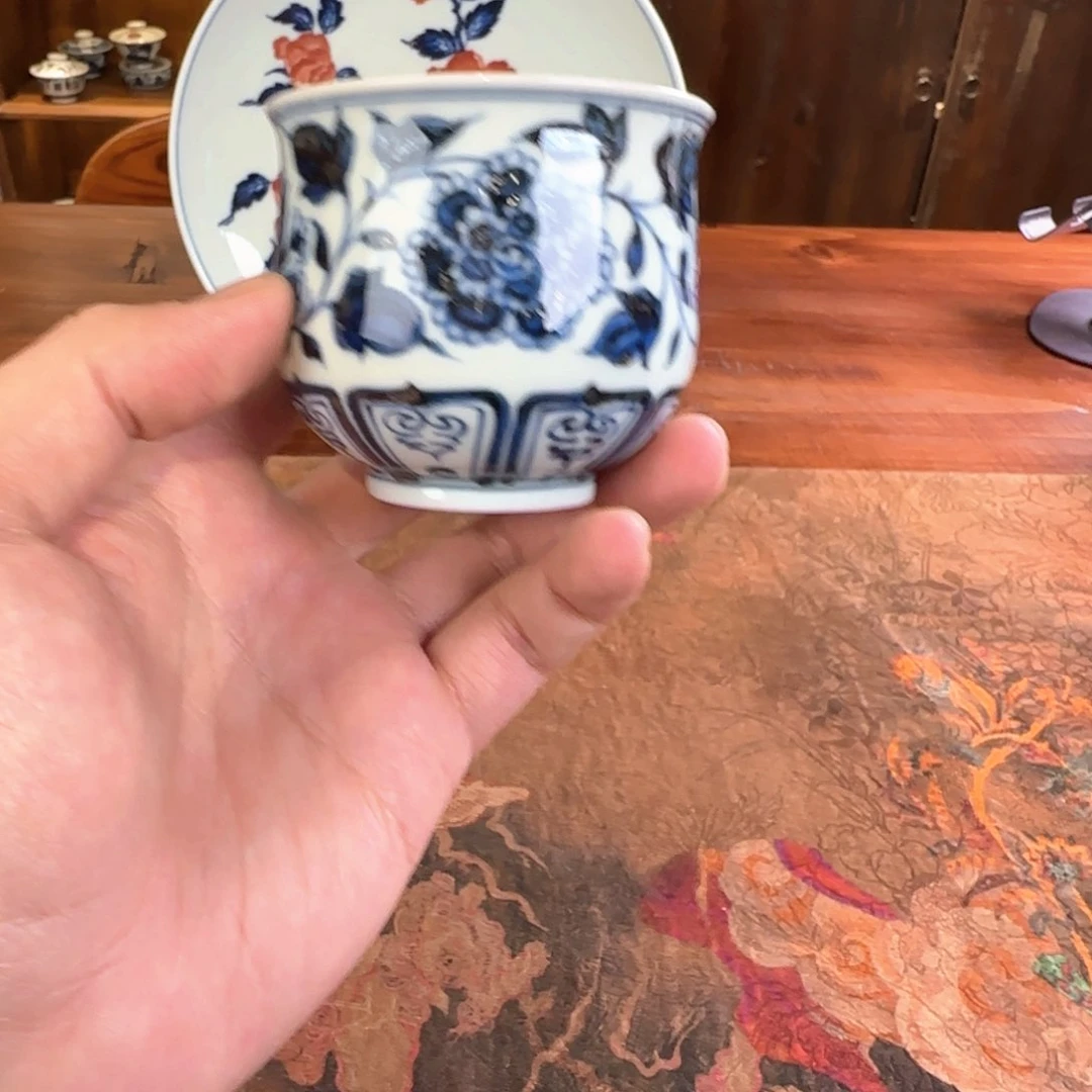 杯子景德镇手工手绘