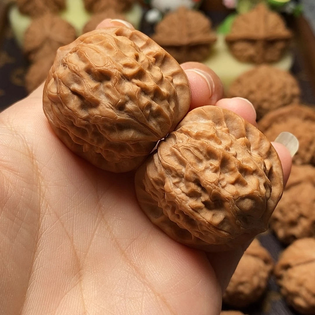 吊坠文玩核桃全品石门元宝34尺