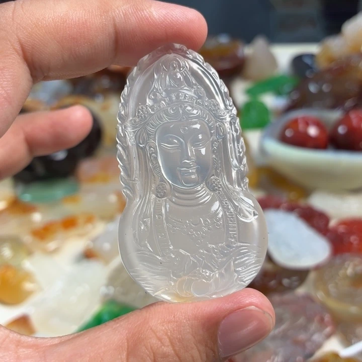 未镶嵌吊坠(不含链)玛瑙/玉髓
