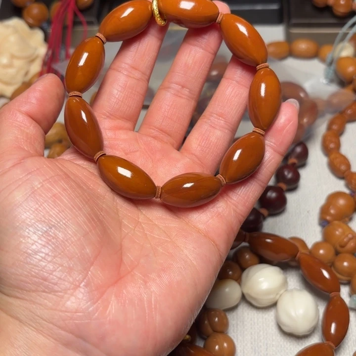 橄榄核手串/手链1.3光珠手串