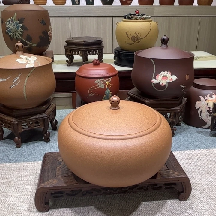 紫砂茶叶罐精品紫砂茶叶罐