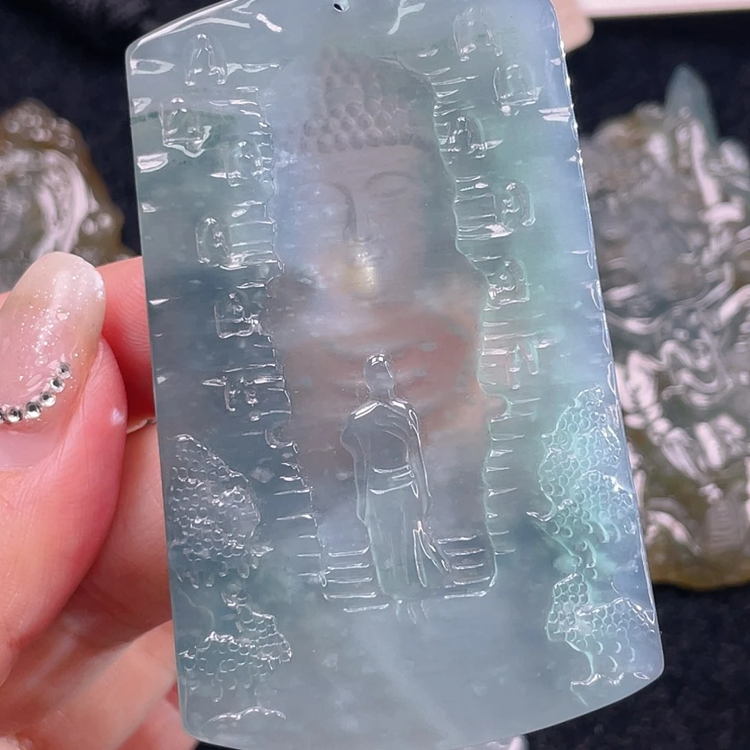 颈饰未镶嵌翡翠8，