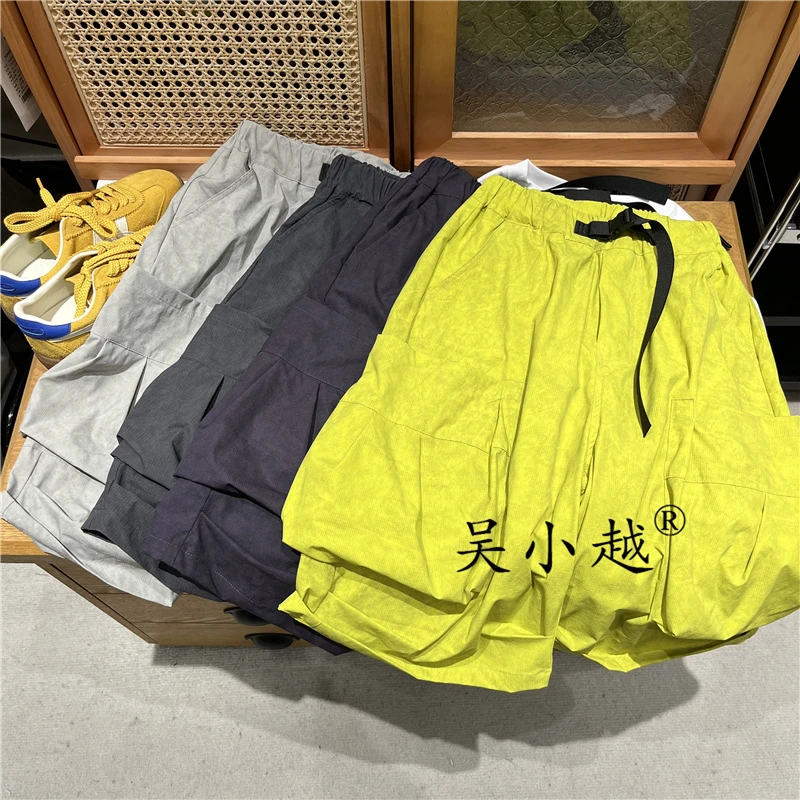 吴小越w1247男童休闲工装短裤男孩新款儿童中大童薄款中裤五分裤