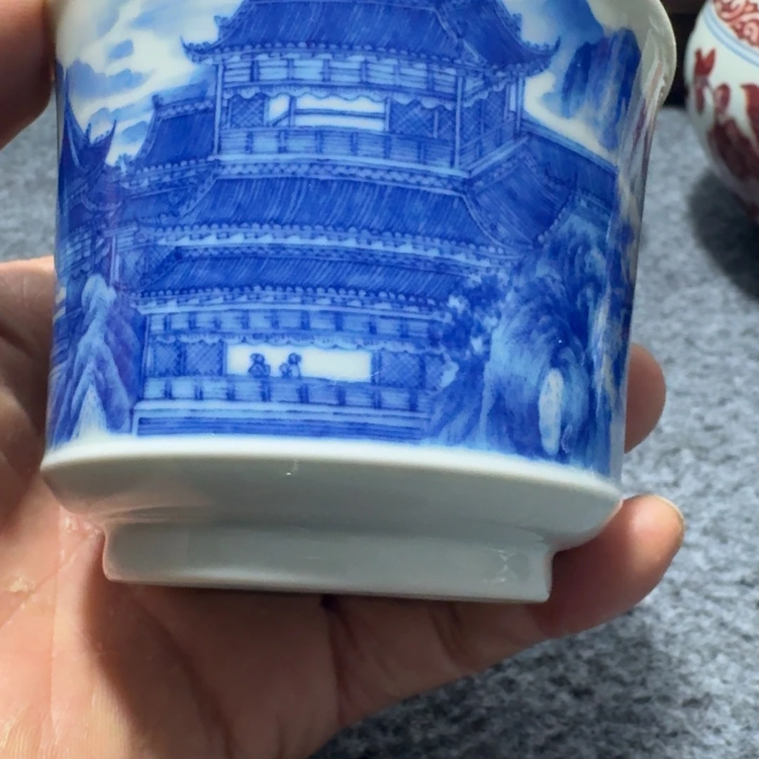 烟***南现代景德镇陶瓷手绘茶具