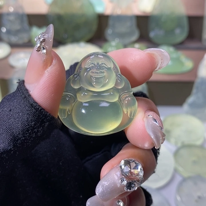 岫玉吊坠未镶嵌吊坠