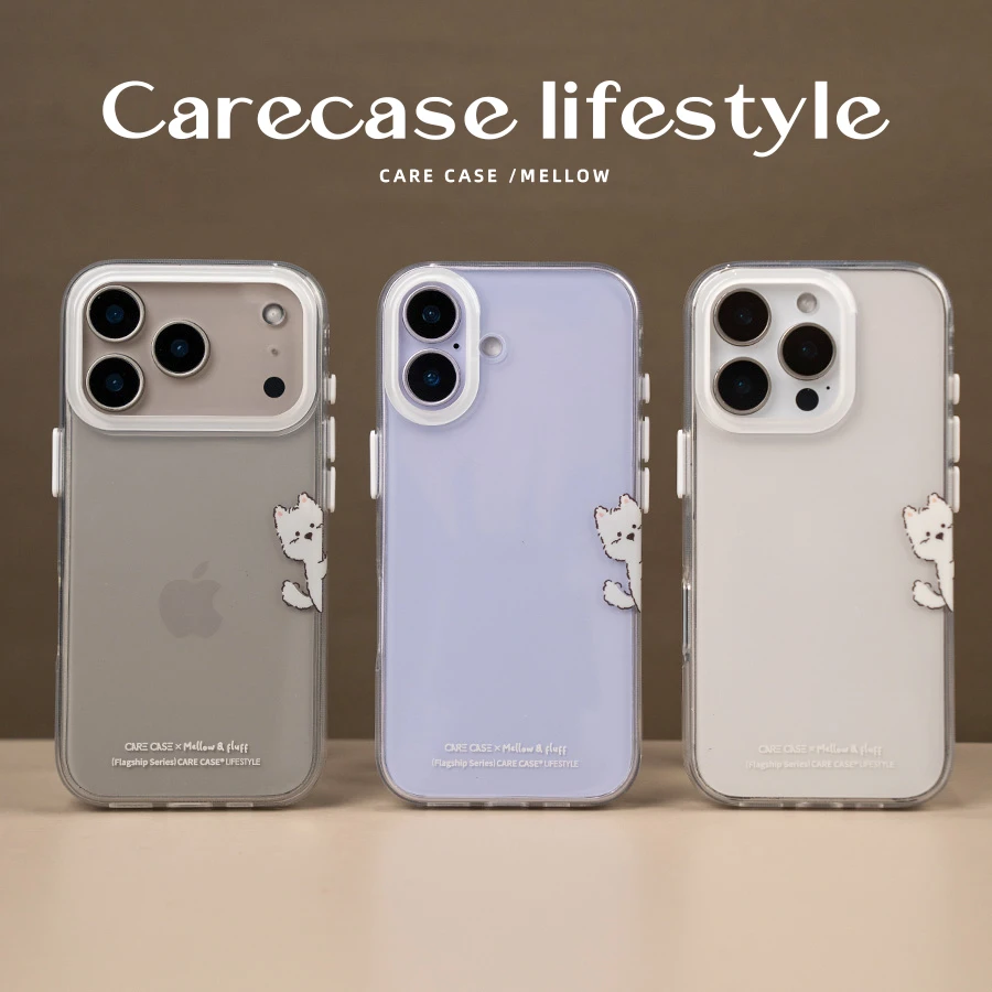 CARECASE mellow探头透明手机壳 适用于iphone1716ProMax可爱简约