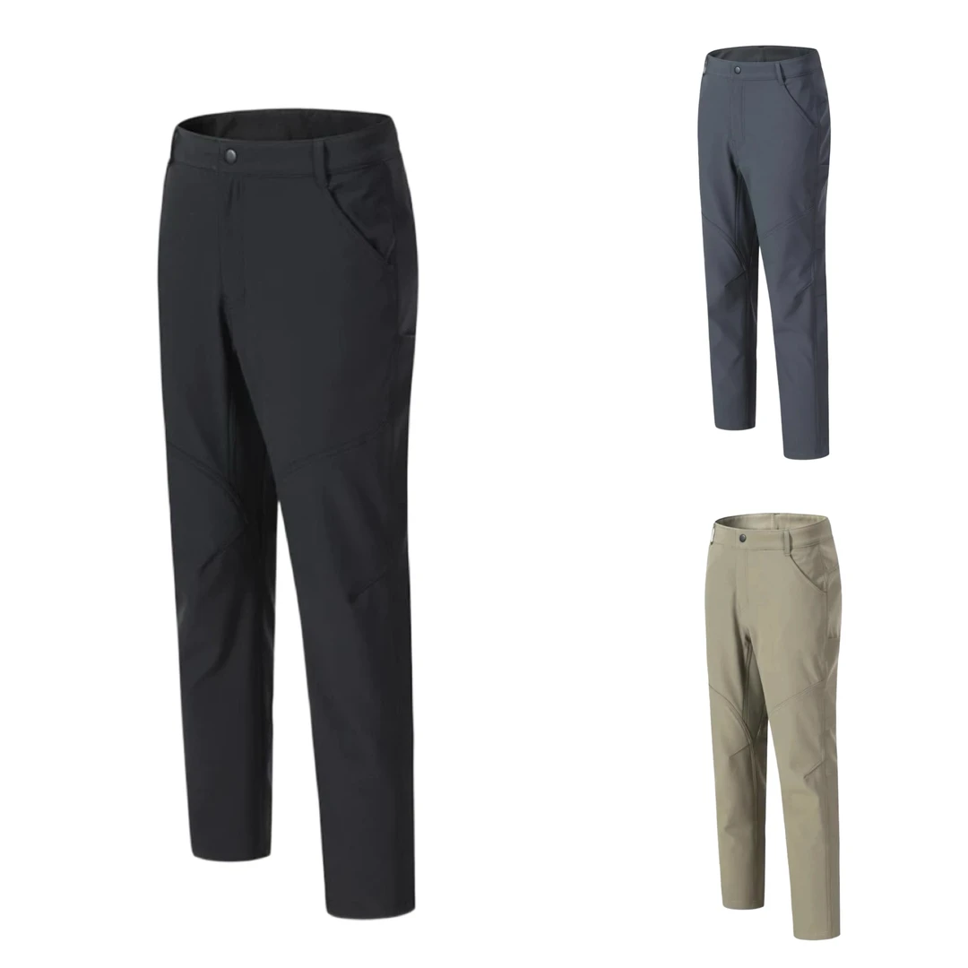 茑Cornin软壳裤三防户外工装裤弹力保暖薄绒防风防泼登山裤冲锋裤