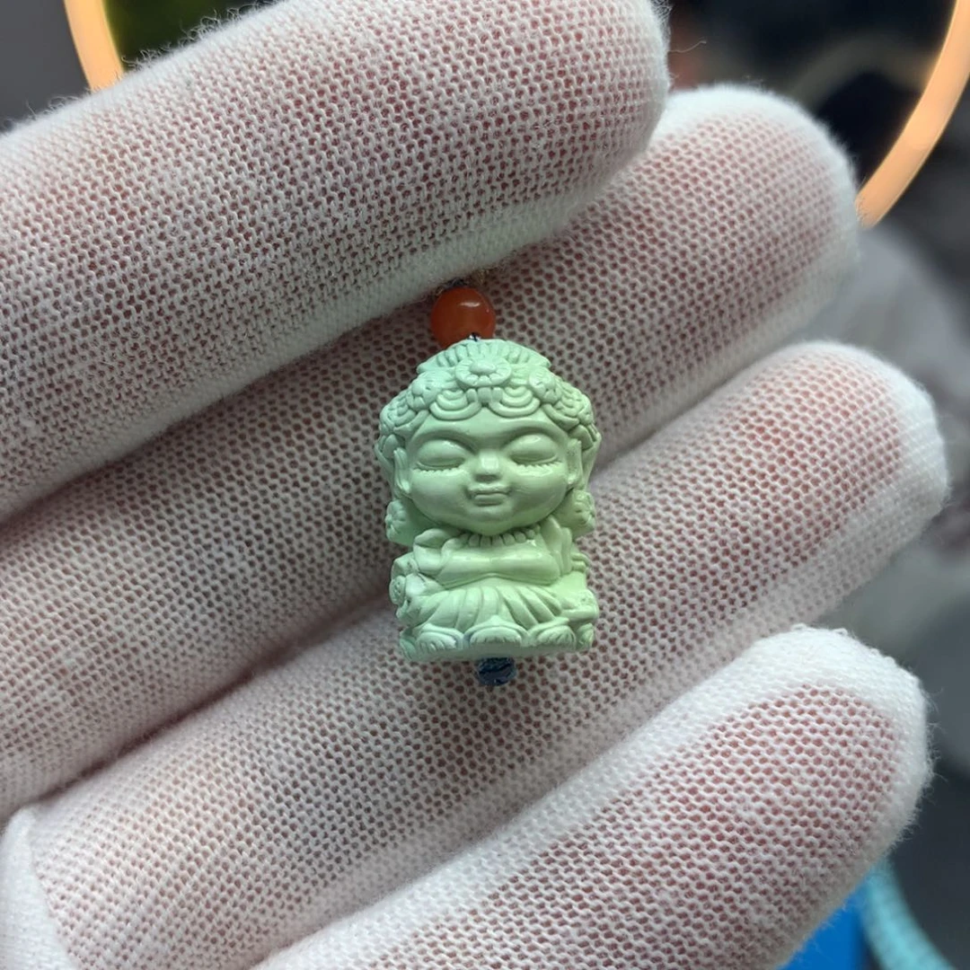 绿松石挂件未镶嵌