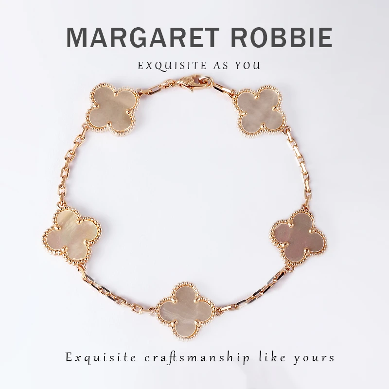 合金手链 MARGARET ROBBIE轻奢经典彩色时尚气质7154