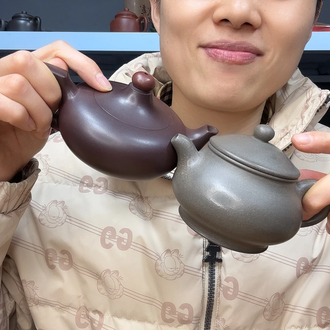 紫砂茶壶民间手艺人全手工制作