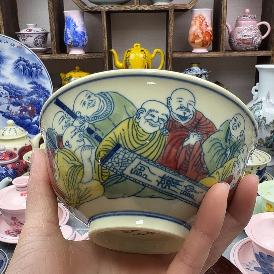 陶瓷碗景德镇陶瓷567老厂瓷80